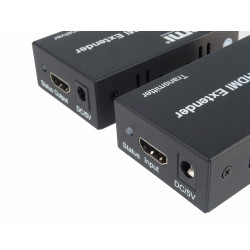 PremiumCord 4K HDMI extender na 100m cez jeden kábel Cat5e/Cat6
