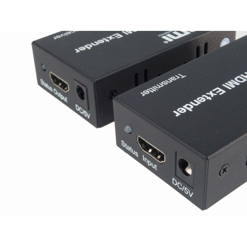 PremiumCord 4K HDMI extender na 100m cez jeden kábel Cat5e/Cat6