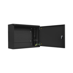 LANBERG 19'' RACKOVÁ SKRIŇA PRO MONTÁŽ NA STENU 4U+3U/540X200 NÍZKOPROFILOVÁ ČIERNA (ZMONTOVANÁ)