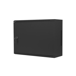 LANBERG 19'' RACKOVÁ SKRIŇA PRO MONTÁŽ NA STENU 4U+3U/540X200 NÍZKOPROFILOVÁ ČIERNA (ZMONTOVANÁ)