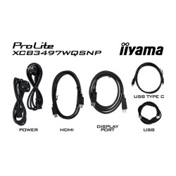 iiyama ProLite/XCB3497WQSNP-B1/34''/VA/wQHD/120Hz/0,4ms/Black/3R