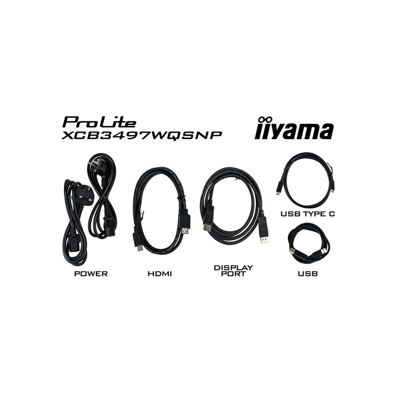 iiyama ProLite/XCB3497WQSNP-B1/34''/VA/wQHD/120Hz/0,4ms/Black/3R