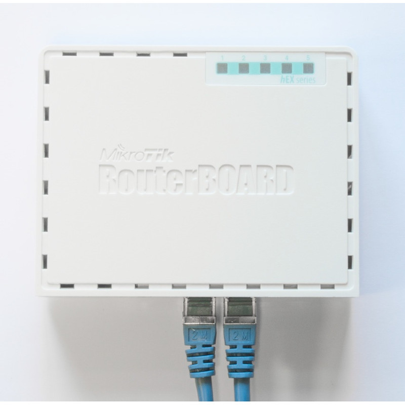 Mikrotik RB750Gr3, hEX, 256MB RAM, 880MHz, 5xGigabitLAN, L4