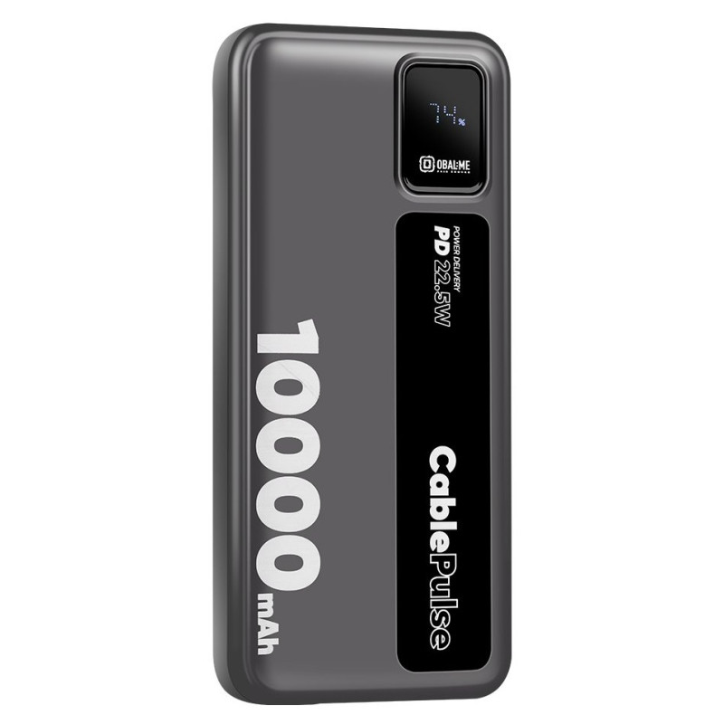 OBAL:ME - OBAL: ME CablePulse Powerbanka 10000mAh 22,5 W Black