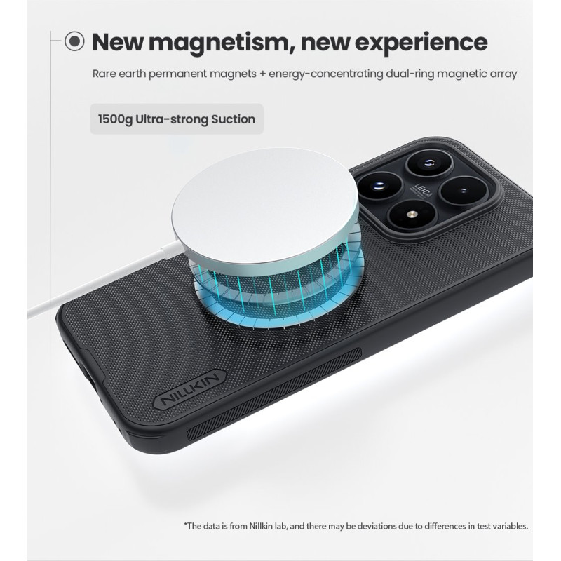 Nillkin Super Frosted PRE Magnetic Zadný Kryt pre Xiaomi 17 Black