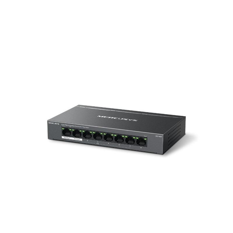 Mercusys MS108GP 8xGb desktop switch 7xPoE+