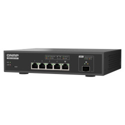 QNAP switch QSW-L3205-1C4T (4x 10GbE port, 1x 10G SFP+/NBASE-T Combo, Lite Managed)
