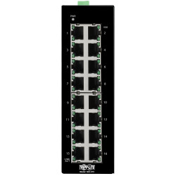 EATON - Prepínač 16x zdroj Unmanaged Ethernet Switch, 10/100/1000Mb/s, montáž DIN