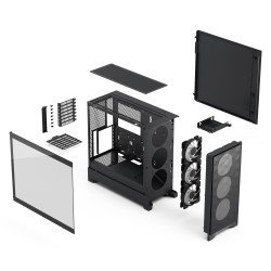 FRACTAL DESIGN - Fractal Pop 2 Air/Midi Tower/Transpar./Čierna