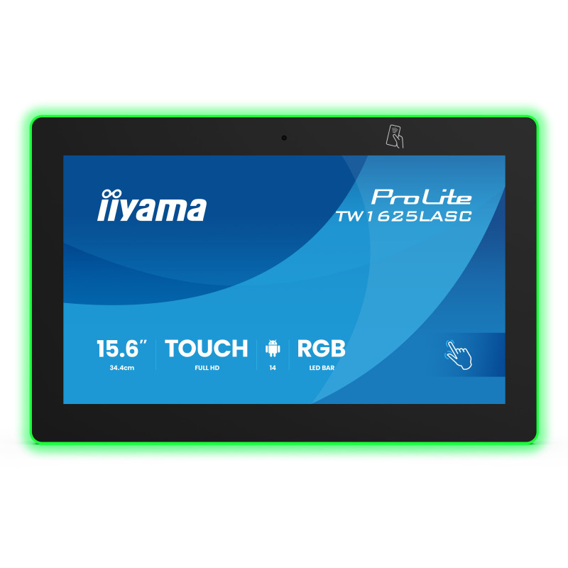 16'' iiyama TW1625LASC-B3PNR: IPS, FHD, Android, NFC, PO