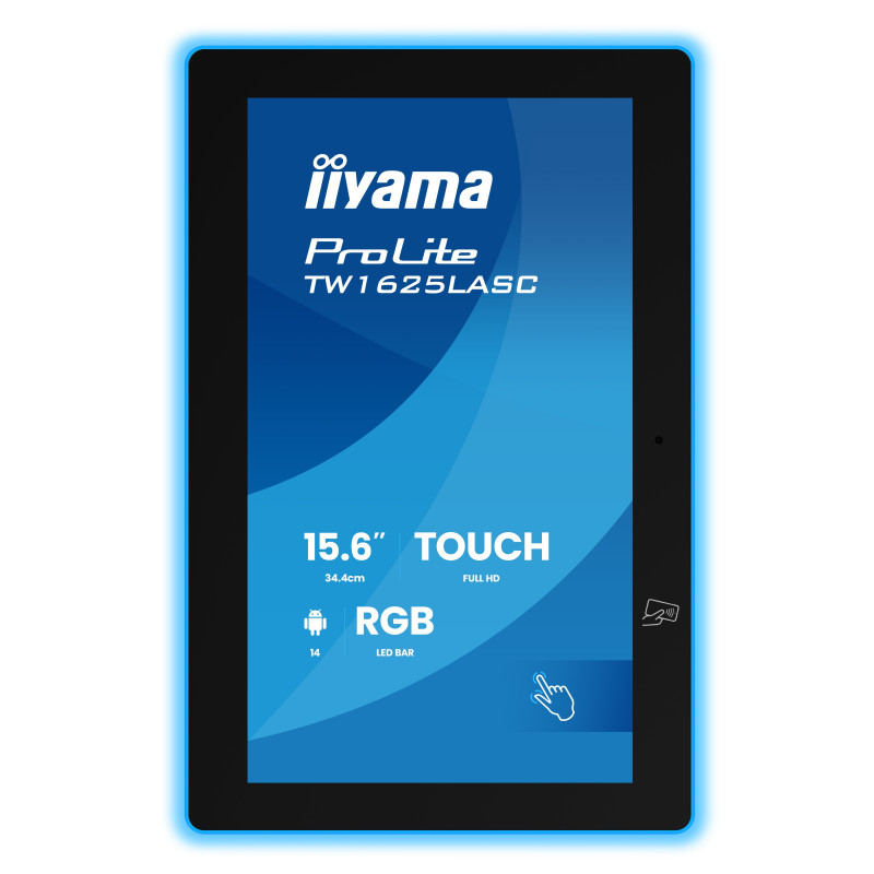 16'' iiyama TW1625LASC-B3PNR: IPS, FHD, Android, NFC, PO