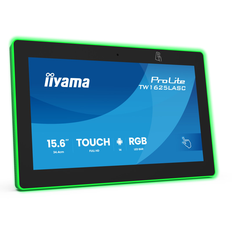 16'' iiyama TW1625LASC-B3PNR: IPS, FHD, Android, NFC, PO