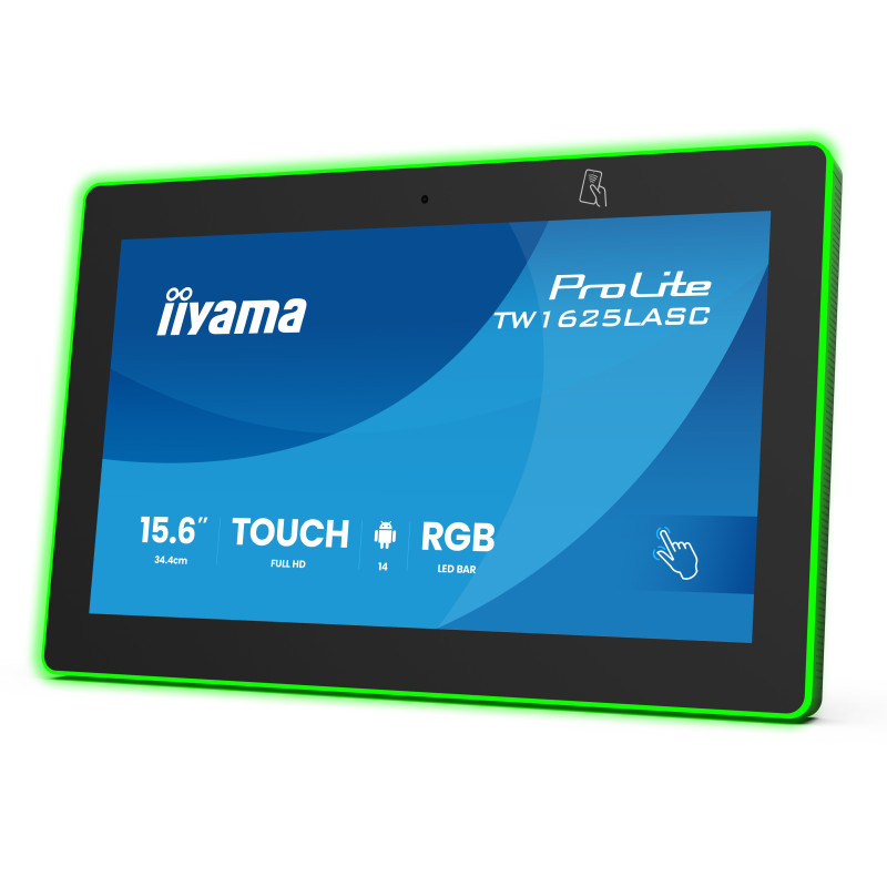 16'' iiyama TW1625LASC-B3PNR: IPS, FHD, Android, NFC, PO