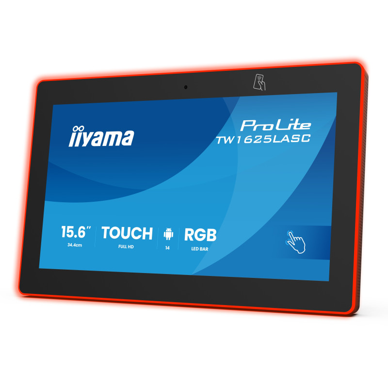 16'' iiyama TW1625LASC-B3PNR: IPS, FHD, Android, NFC, PO