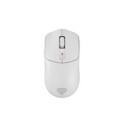 Genesis herná myš ZIRCON 500 G2/Herná/Optická/10 000 DPI/USB+BT/Biela