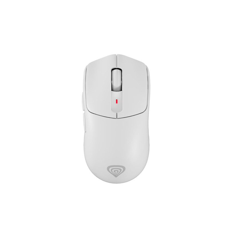 Genesis herná myš ZIRCON 500 G2/Herná/Optická/10 000 DPI/USB+BT/Biela