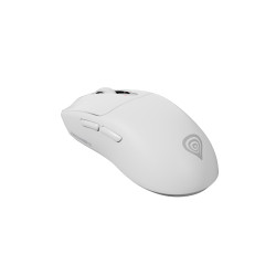 Genesis herná myš ZIRCON 500 G2/Herná/Optická/10 000 DPI/USB+BT/Biela