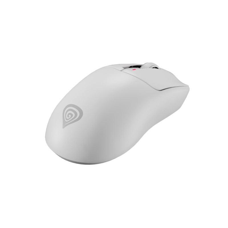 Genesis herná myš ZIRCON 500 G2/Herná/Optická/10 000 DPI/USB+BT/Biela