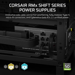 CORSAIR RM1000x SHIFT 80+ GOLD, MODULAR