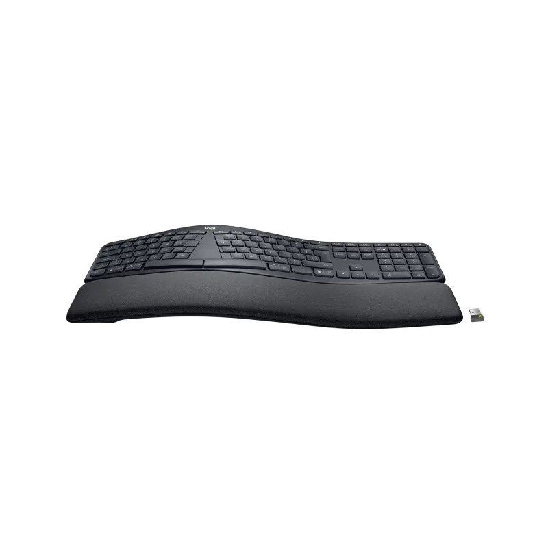 Logitech ERGO K860 for Business/Bezdrôtová USB + Bluetooth/US layout/Čierna