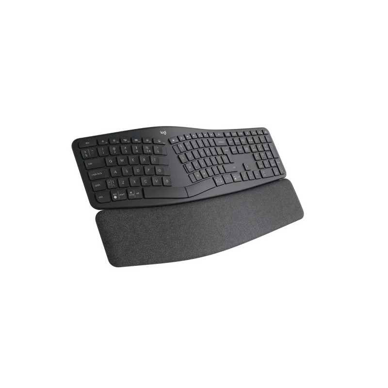 Logitech ERGO K860 for Business/Bezdrôtová USB + Bluetooth/US layout/Čierna