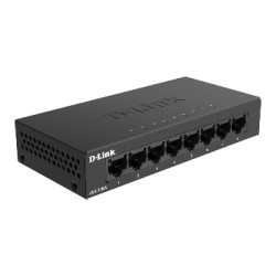 D-Link DGS-108GL Kovový 8-portový Gigabit stolný switch
