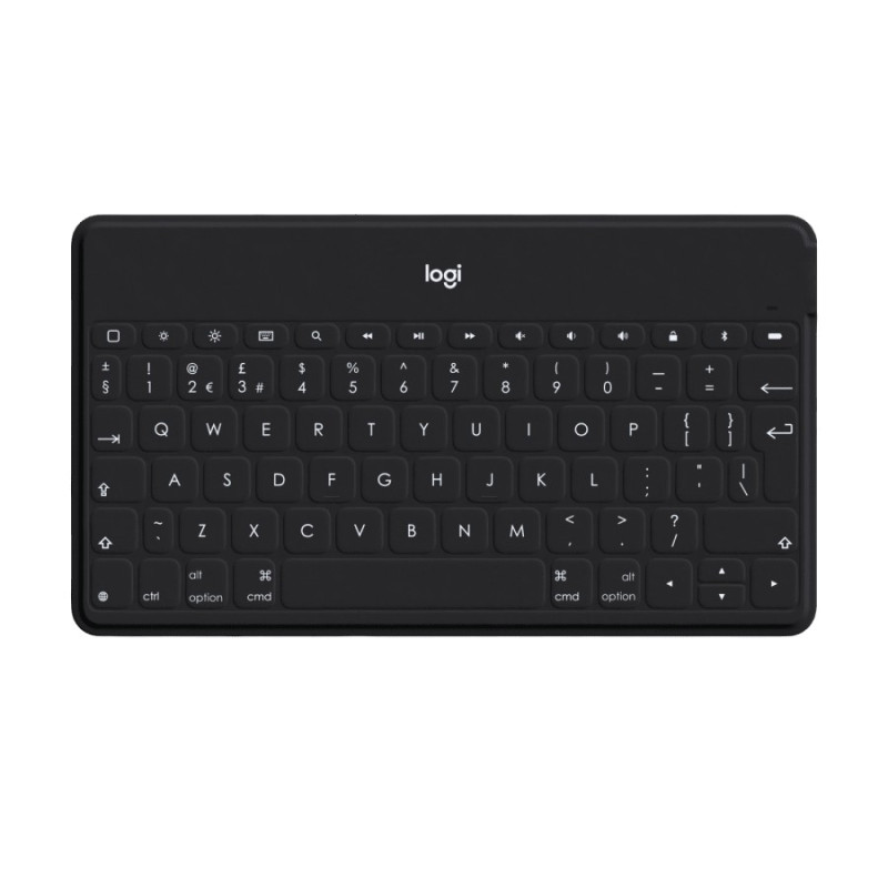 Logitech KEYS TO GO/Bezdrôtová Bluetooth/UK layout/Čierna