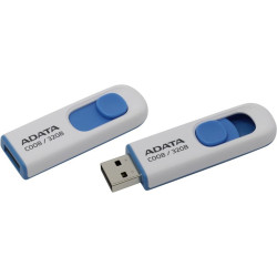 ADATA C008/32GB/USB 2.0/USB-A/Modrá