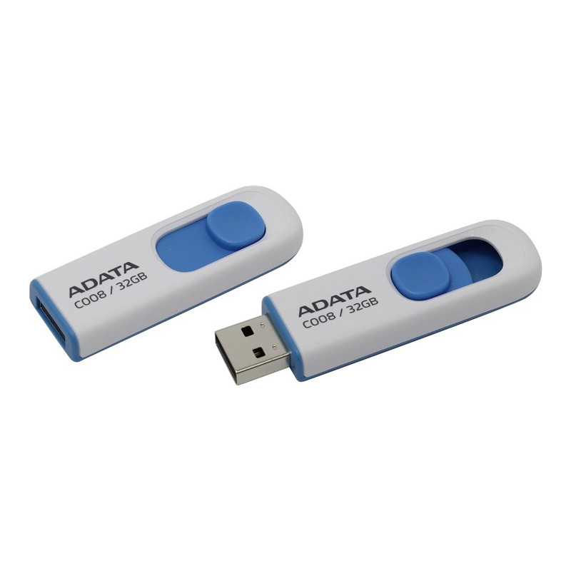 ADATA C008/32GB/USB 2.0/USB-A/Modrá