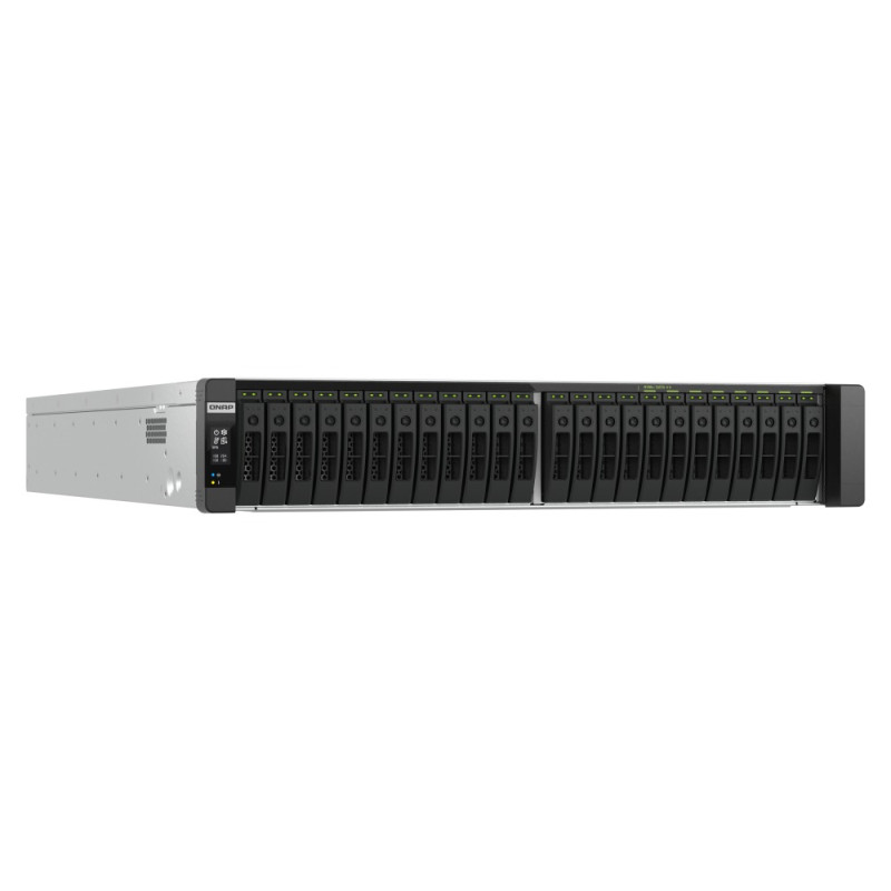 QNAP TDS-h2489FU-R2-4314-128G (2x Xeon, 128GB RAM, 24x 2,5'' U.2/SATA, 4x PCIe, 4x 2,5GbE, 2x 25GbE)