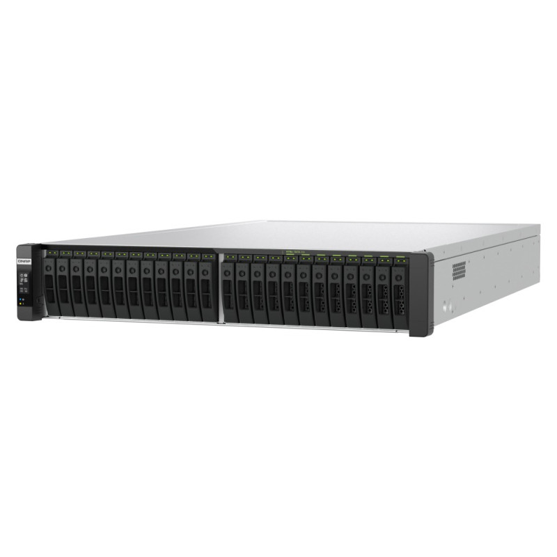 QNAP TDS-h2489FU-R2-4314-128G (2x Xeon, 128GB RAM, 24x 2,5'' U.2/SATA, 4x PCIe, 4x 2,5GbE, 2x 25GbE)