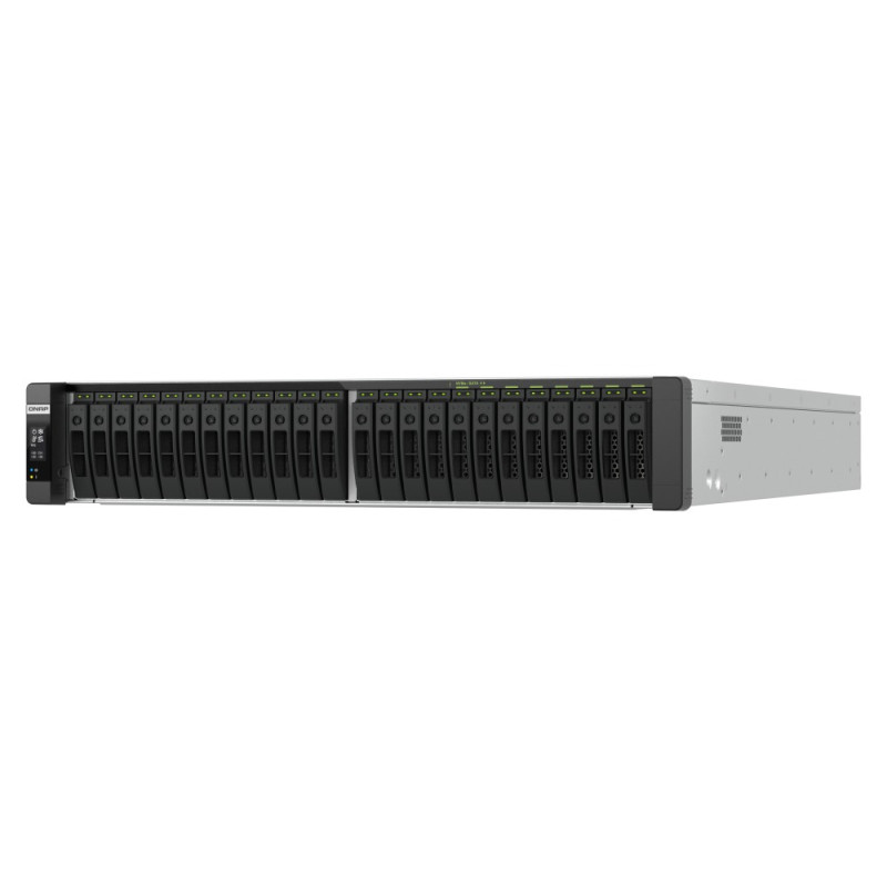 QNAP TDS-h2489FU-R2-4314-128G (2x Xeon, 128GB RAM, 24x 2,5'' U.2/SATA, 4x PCIe, 4x 2,5GbE, 2x 25GbE)