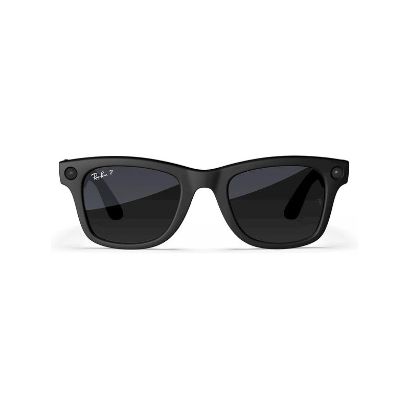 GOOGLE - Meta Ray-Ban Gen2 Wayfarer, Matte Black, Graphite (Large)