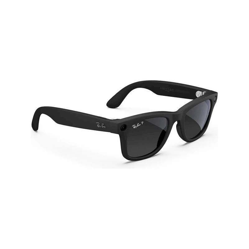 GOOGLE - Meta Ray-Ban Gen2 Wayfarer, Matte Black, Graphite (Large)