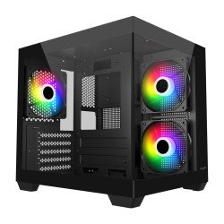 FSP S140-BA/SFF & Desktop/Transpar./Čierna
