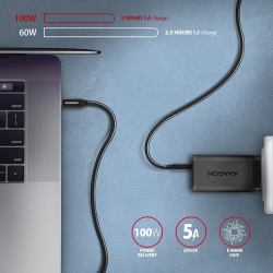 AXAGON BUCM32-CM20AB, SPEED+ kábel USB-C -- USB-C, 2m, USB 20Gbps, PD 100W 5A, 4K HD, ALU, oplet
