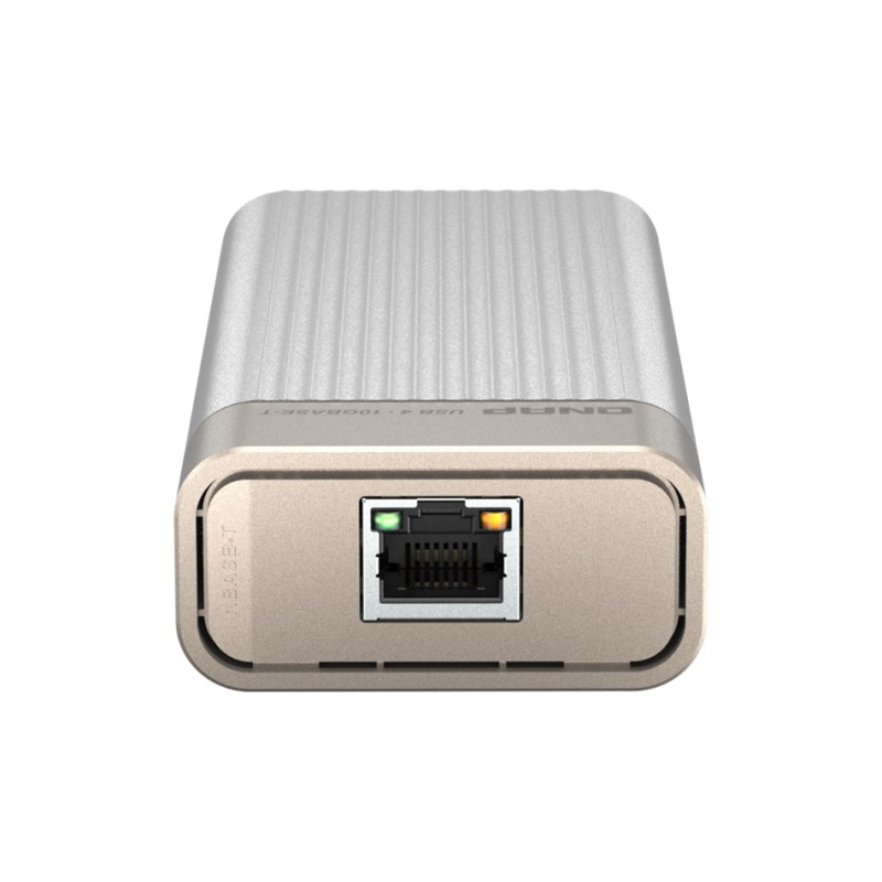 QNAP QNA-UC10G1T - adaptér USB-C 4 (podpora Thunderbolt 3 a 4) na 10GbE NBASE-T (pasívne chladenie)