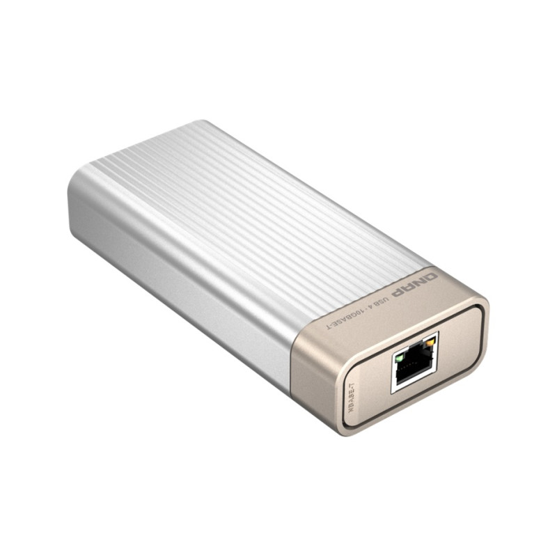 QNAP QNA-UC10G1T - adaptér USB-C 4 (podpora Thunderbolt 3 a 4) na 10GbE NBASE-T (pasívne chladenie)