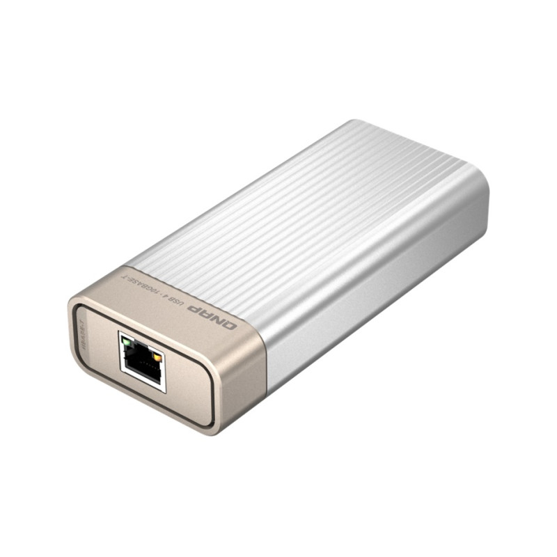 QNAP QNA-UC10G1T - adaptér USB-C 4 (podpora Thunderbolt 3 a 4) na 10GbE NBASE-T (pasívne chladenie)