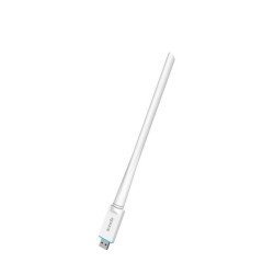 Tenda U2v5 AX300 WiFi 6 USB adaptér, 286 Mb/s, 802.11ax/b/g/n, 6 dBi, Soft AP, Win 7/10/11, Linux