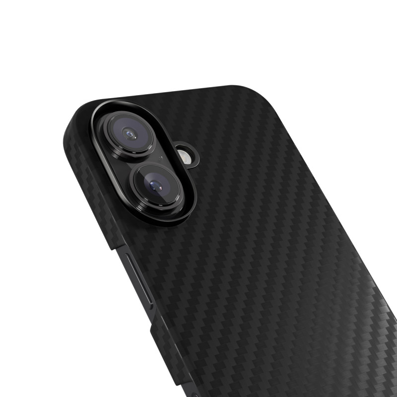 Epico Mag+ Carbon kryt pre iPhone 16 Plus - čierny
