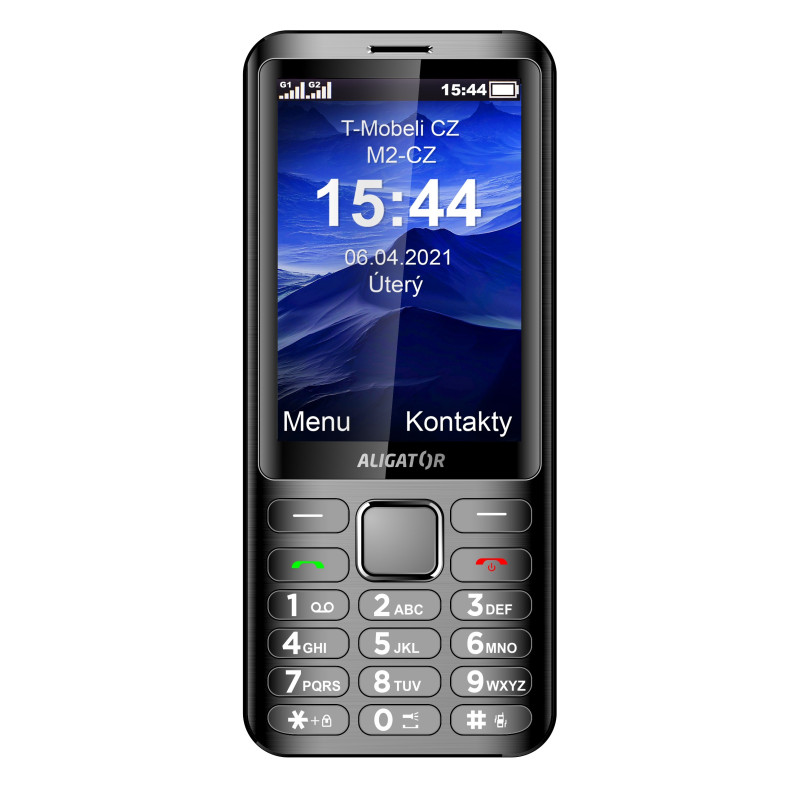 ALIGATOR D950 Dual sim antracit