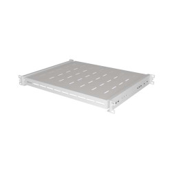 LANBERG POSUVNÁ POLICA PRO 19'' RACKOVÉ SKRINE 350MM ŠEDÁ (1U/445X350MM, NOSNOSŤ DO 35KG, 4PO