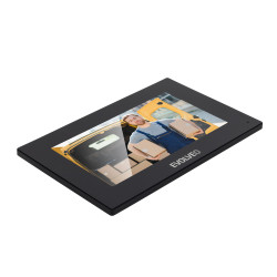 EVOLVEO DoorPhone AP1-2 drôtový videotelefón s aplikáciou, čierny