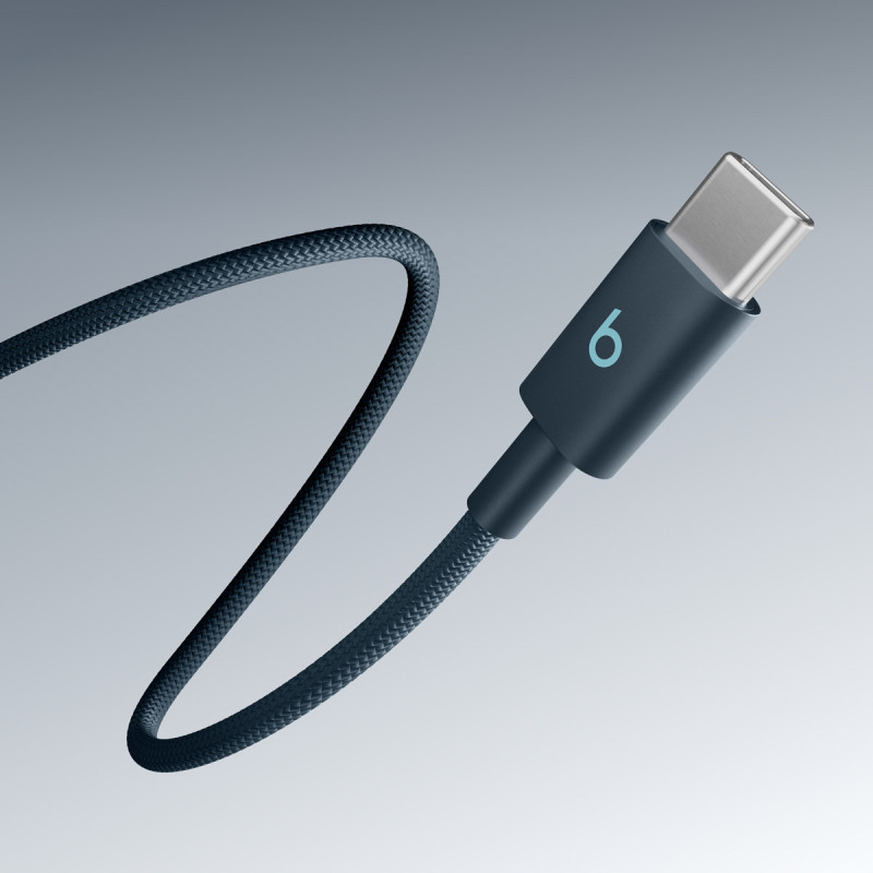 APPLE - Beats 240W USB-C/USB-C Braided Cable (3m)-N.Navy