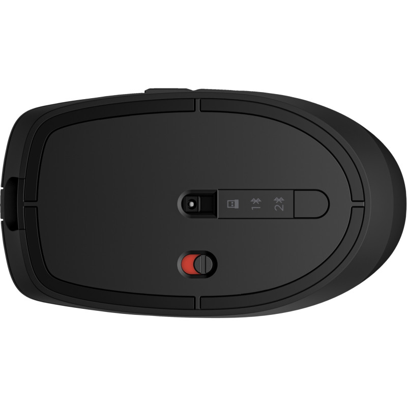 HP 715/Kancelárska/Optická/3 000 DPI/USB+BT/Čierna
