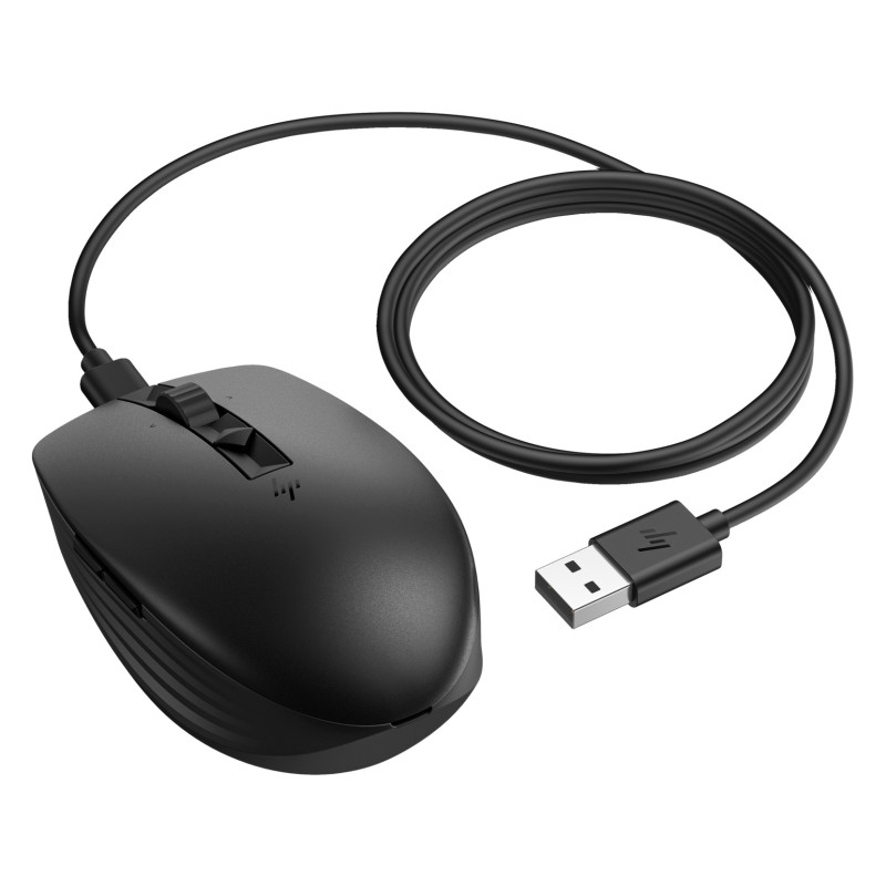 HP 715/Kancelárska/Optická/3 000 DPI/USB+BT/Čierna