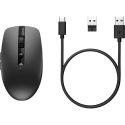 HP 715/Kancelárska/Optická/3 000 DPI/USB+BT/Čierna