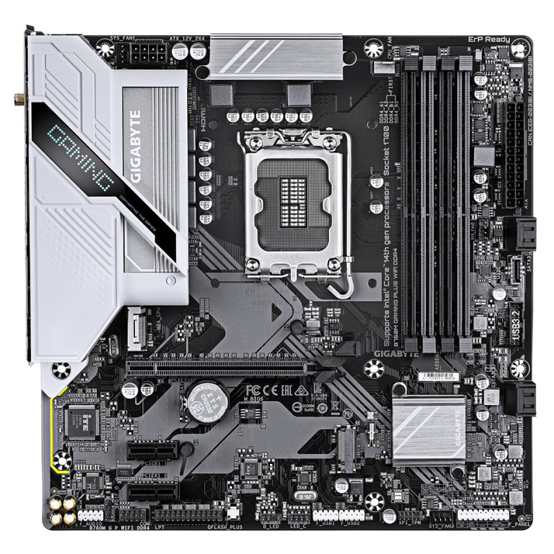 GIGABYTE B760 GAMING PLUS WIFI DDR4/LGA 1700/mATX
