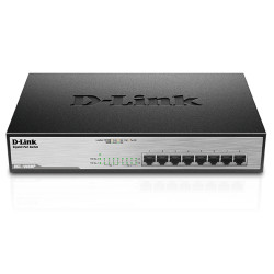 D-Link DGS-1008MP 8x 1000 Desktop Switch, 8PoE port